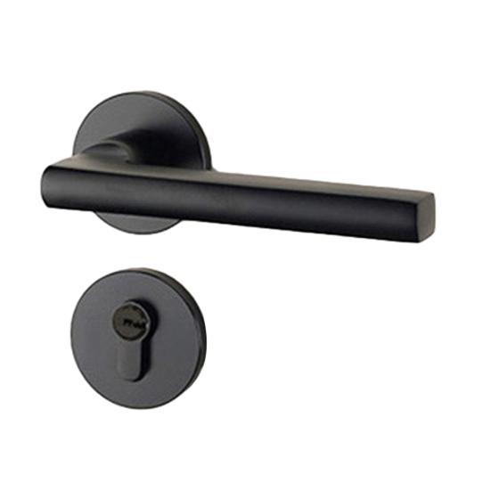 1 Set Ntique Mute Handle Room Door Knob Lock Anti-theft Security Furniture Hardware