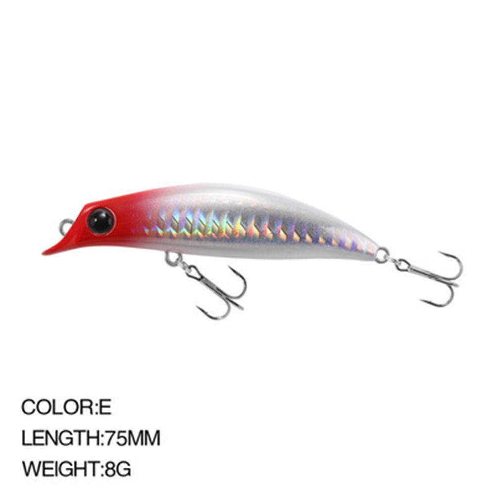 Multicolor Winter Fishing Crankbaits Useful Minnow Lures Long Casting Lure Fish Hooks Minnow Baits