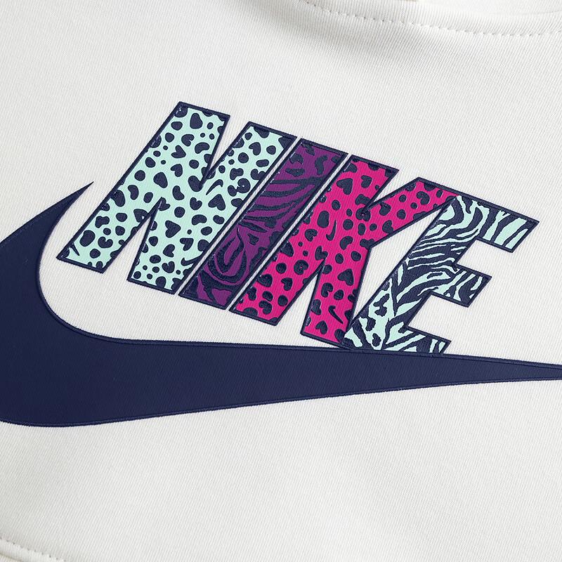 NIKE Kids' Big Logo Hooded Sweatshirt