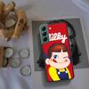 F-Fujiya M-Milky P-Peko C-chan Мультяшный Чехол для Телефона Для Samsung Galaxy S22 S25 Ultra S21 S10 Plus S26 Edge S20 S23 S24 FE Чехол