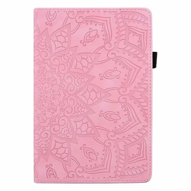 Чехол для iPad 10 2 2021 2020 2022 Smart 3D тисненый чехол для планшета Funda для iPad 10, 9, 8, 7-го поколения 10,2, 10,9-дюймовый чехол