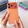 Конфетный цвет Силиконовый Матовый Защитный Чехол для Телефона Для iPhone 17 Air 16 15 14 13 12 11 Pro Max Plus Ударопрочный Мягкий TPU Бампер