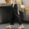 Casual Baggy Cropped Pants For Women Elastic Waist Wide Leg Trouser Streetwear Business Baggy Sweatpants Summer Short Pants