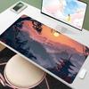 Japan Landscape Mouse Pad Large Computer Office Game Table Mats XXL Rubber Anti-slip PC Gaming Keyboard Mousepads Long Desk Pads