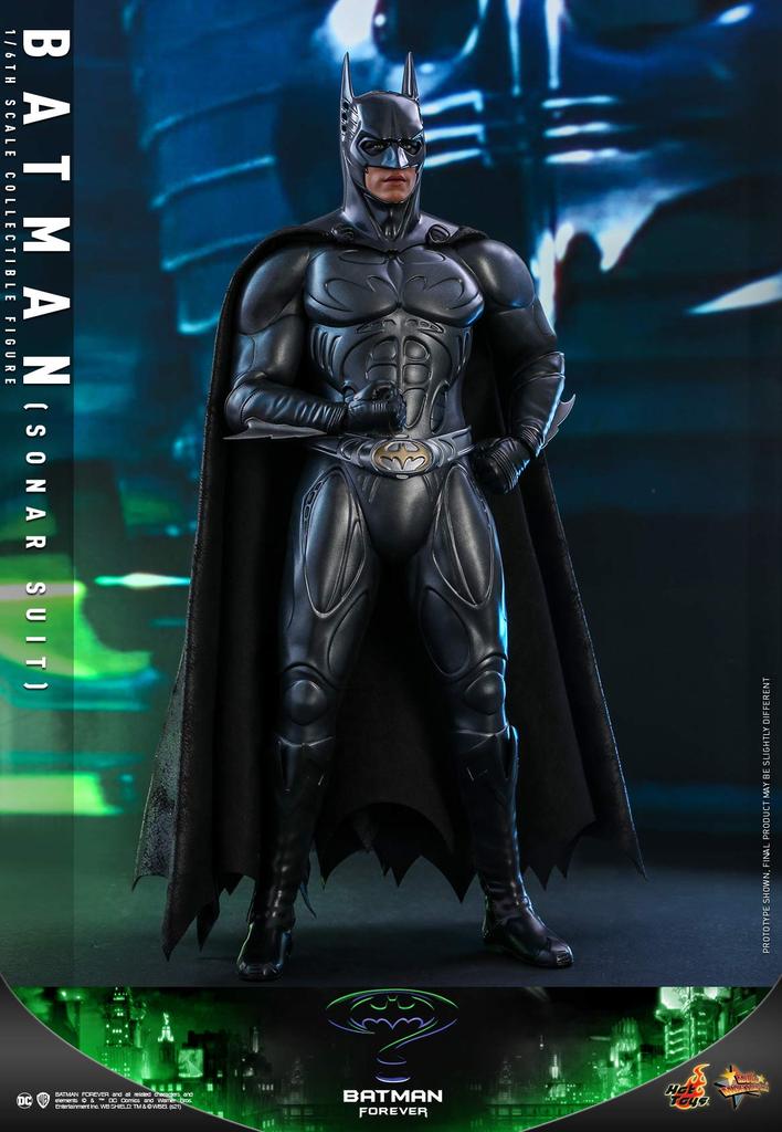 Movie Masterpiece Batman Forever Batman Suit Scale Figure Black (Sonar Version) 1/6
