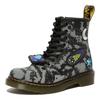 Dr. Martens 1460 Кожа Мода Удобные Ботинки Детские ботинки Черный Серый 27889057