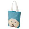 Marushin Tote Bag with Accessory Wonderful Peace Love Eyes Labrador Retriever Large A4 0765002700 Case, Dog/Cat Design, Cute, Women's, Capacity,