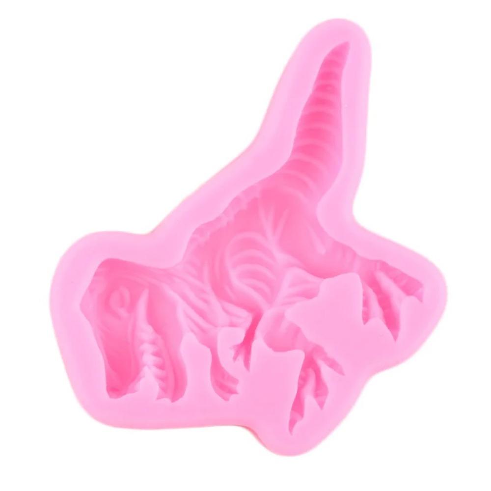 Динозавры силиконовые формы из смолы DIY торт Кондитерские формы для помадки конфеты шоколадная клейкая паста украшения формы кухонные инструменты для выпечки