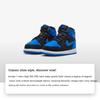 Air Jordan 1 Retro High OG TD Royal Reimagined Baby Sneakers Blue Black Royal-Blue FD1413-042