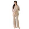 Shop Maternity and Long Front Beige [select Tomorrow] Pajamas, Nursing, Pre- Postpartum, Sleeve, Camisole, Opening, Spring, Summer, Fall, (JP,