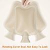 Natural Rubber Removable Cover Hot Water Bottle With Faux Fur Cover Hand Warmer Hot Water Bag