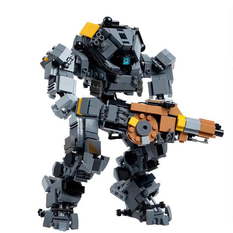 Строительный блок M, совместимый с Lego, Ионный Титан, Креативный детский строительный блок-монстр, Игрушка, Сборная модель, Украшение