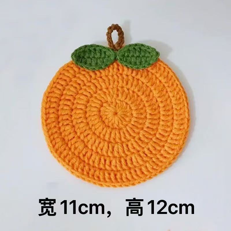 Готовый продукт новый милый стиль инс маленький цветочный подстаканник подставка под тарелку теплоизоляционная подставка ручная работа шерсть вязание крючком