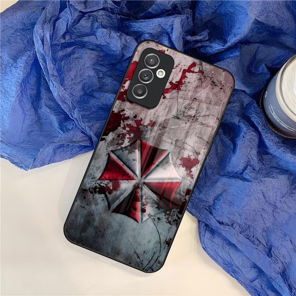 Чехол для телефона Umbrella Corporation для Samsung Galaxy S25 S24 S30 S21 S23 S20 S22 Fe Note 20 Pro Ultra Plus стеклянный Чехол