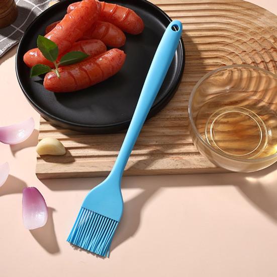 Силиконовая кухонная кисть для смазывания, термостойкая, антипригарная, цельная, для барбекю, безопасная для посудомоечной машины, пищевого качества, для выпечки и гриля