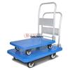 Aluminum Alloy Rubber-Bed Hand Truck for Warehouse and Construction Logistics