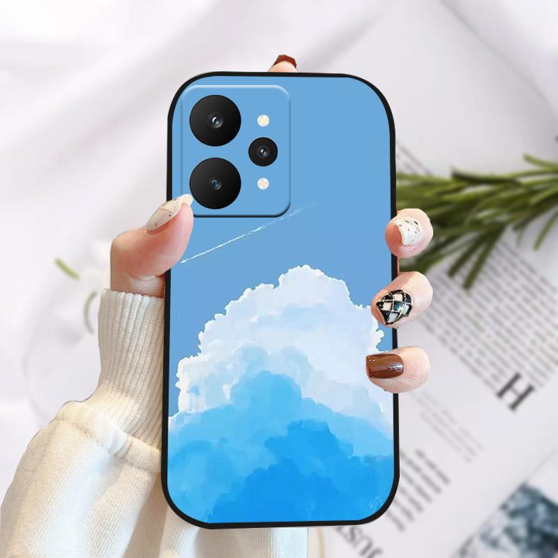 Чехол для Realme 15 15Pro 5G Стильный чехол с принтом на задней панели Для Realme15 15 Pro Мягкий ТПУ Силиконовый Funda Capa RMX5101 RMX5106 Бампер