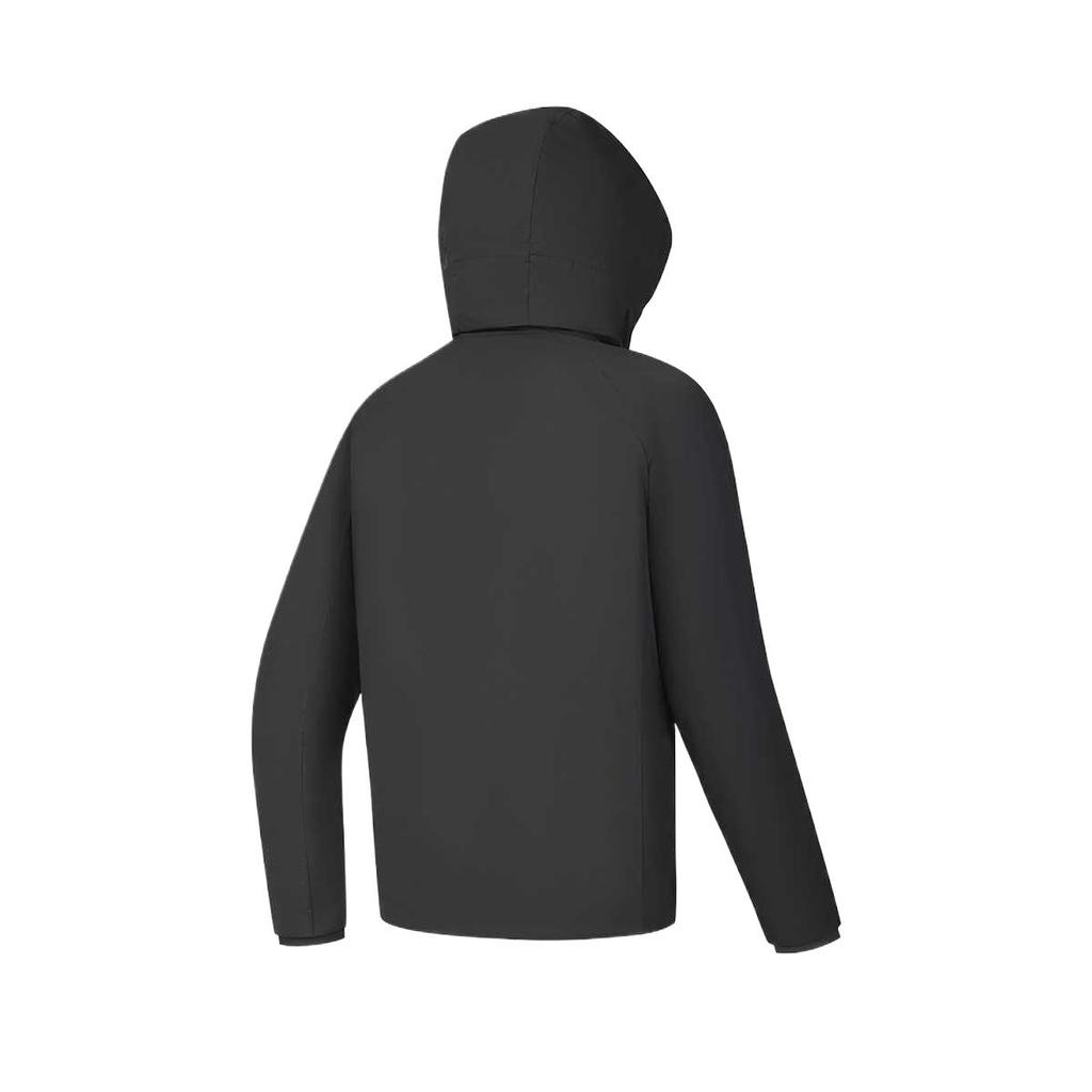 Fila Fitness Warm Comfortable Skin-Friendly Soft Cotton Jacket Men Jacket Deep-Black A11M511901F-BK