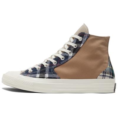 Chuck Taylor All Star 1970-х Удобные и Универсальные Высокие Эспадрильи Унисекс Коричневые