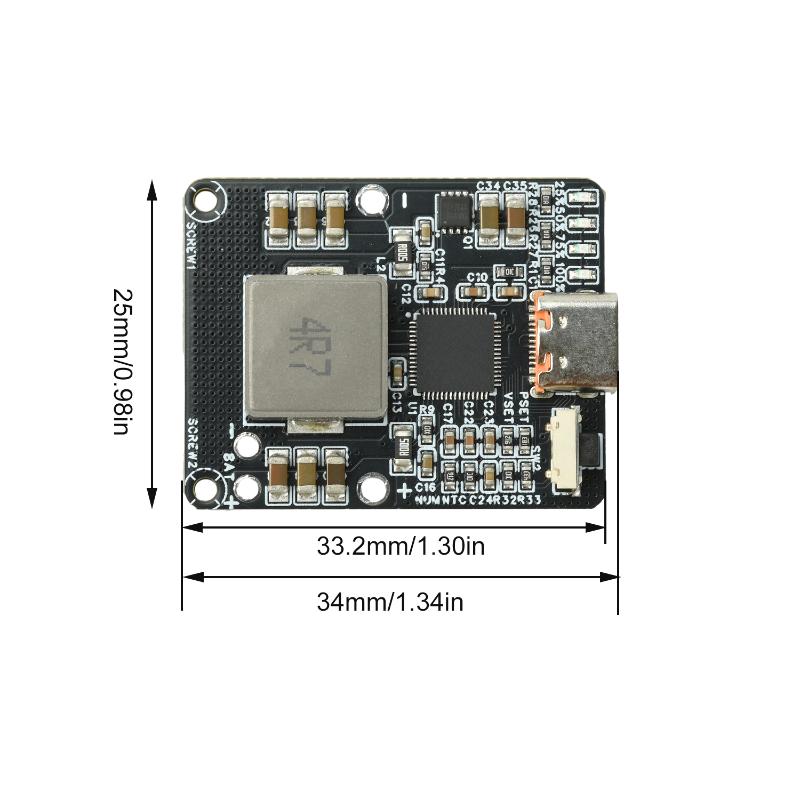 1 шт. Power Banks Зарядные части для дронов Ip2369 45 Вт 2S~6S Зарядное устройство-разрядник для литиевых батарей BMS Li-Ion Lifepo4 Батарей Зарядное устройство