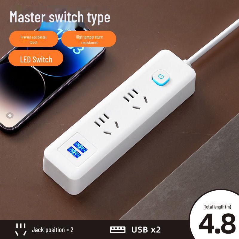 Xiaomi Smart Power Strip с USB, многофункциональный удлинитель, розетка для домашнего офиса