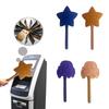 3D-печатная волшебная палочка Tap To Pay Кредитная карта Палочка Tap To Pay Палочки Звезда Форма торта Магический бесконтактный держатель для карт Оплата Подарок для детей