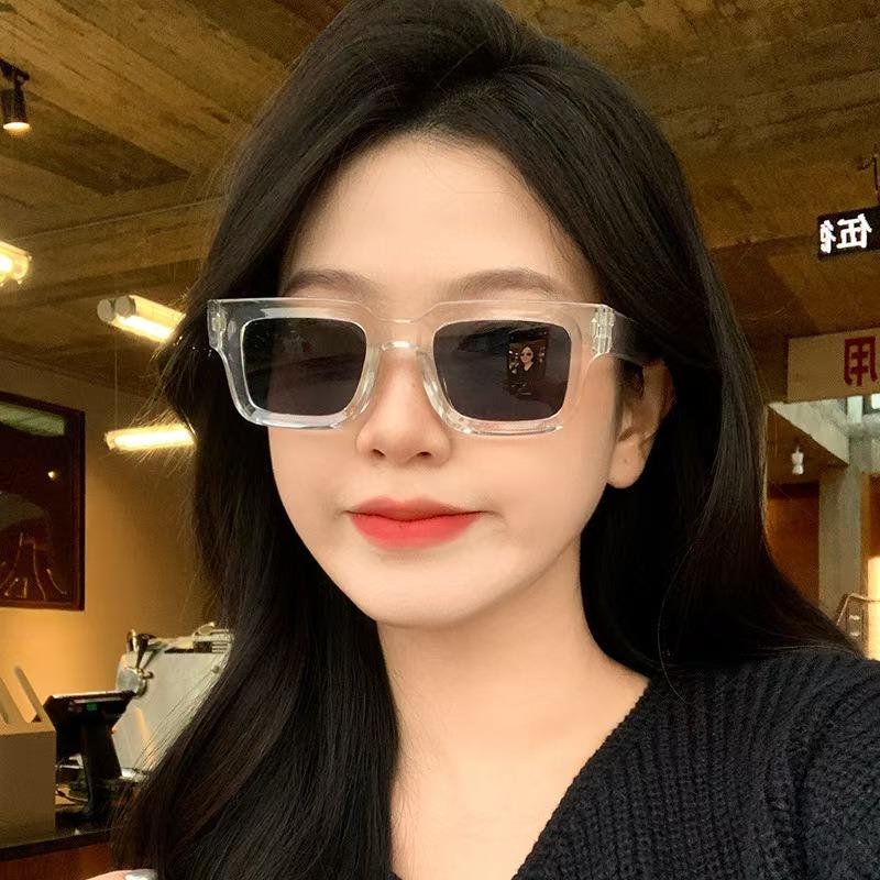 New Vintage Square Sunglasses Women Men Luxury Brand Glasses Small Rectangle Sun Glasses Female Ellipse Eyewear Uv