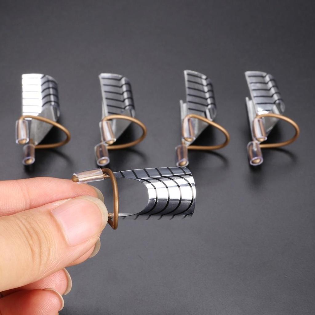 5PCS Women Reusable UV Gel Acrylic Tips Nail Art Extension Guide Form Tool