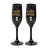 Till Death Do Us Party Champagne Flute Set (Pack of 2)