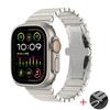 Металлический звеньевой ремешок для Apple Watch Band 45мм 49мм 44мм 41мм 42мм 46мм Ремешок из нержавеющей стали iWatch Ultra 11 10 9 8 7 6 SE