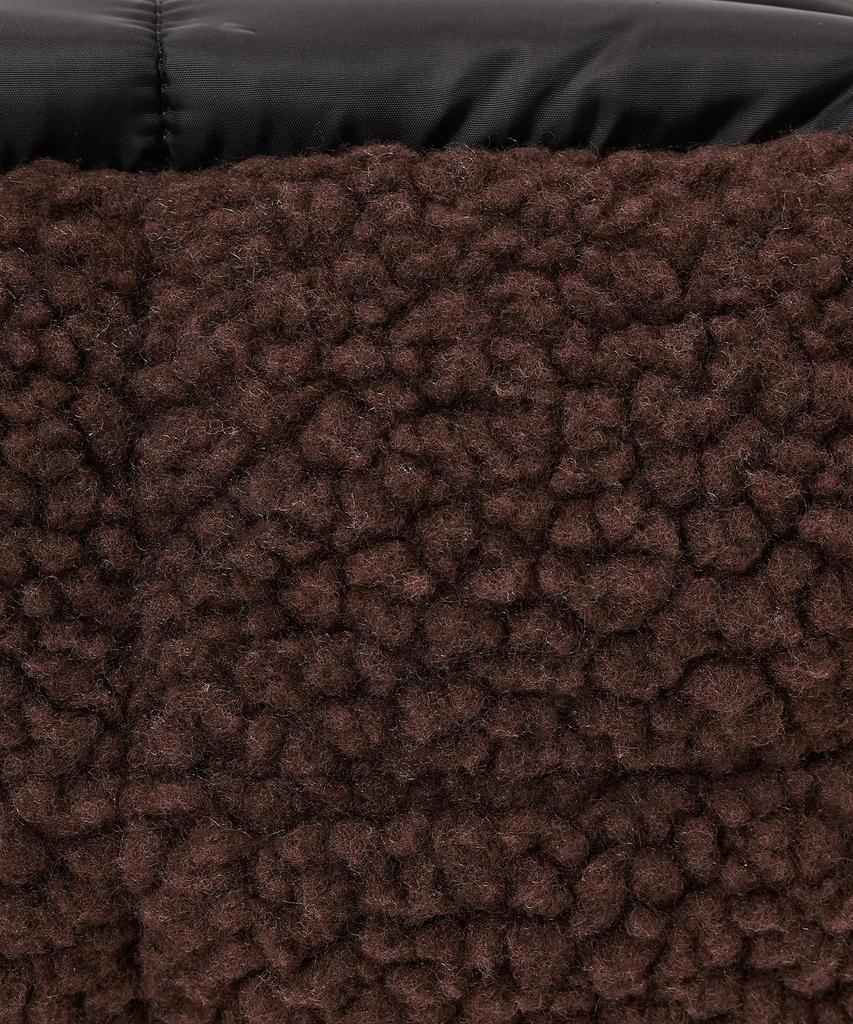 LeSportsac Официальная сумка PUFFY CUBE CROSSBODY на плечо, цвет Темный Шоколад, материал Шерпа / 3976 Женская