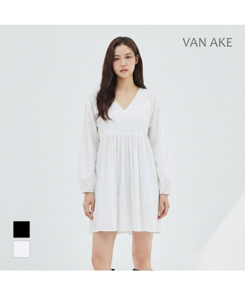 Платье VANAKE с V-образными сборками_Vb35Opq310Z