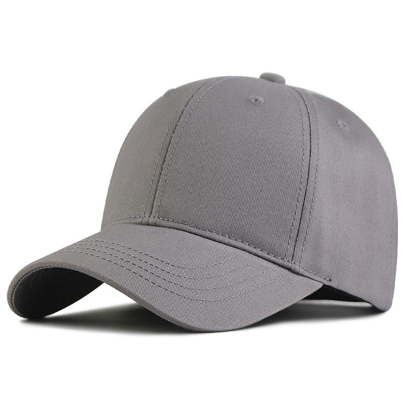 Hat Men's Spring and Summer Large Size Light Board Hard Top Baseball Cap Large Head Circumference Large Cap