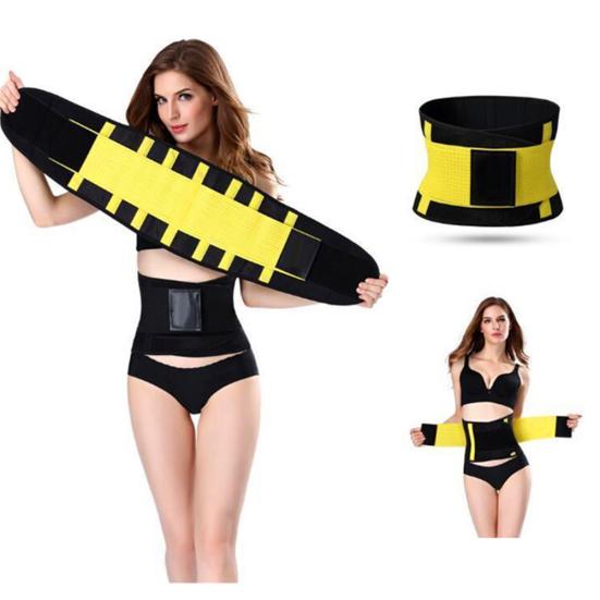 Sport Waist Trimmer Training Belt Weight Loss Burn Fat Body Shaper Elastic Strap