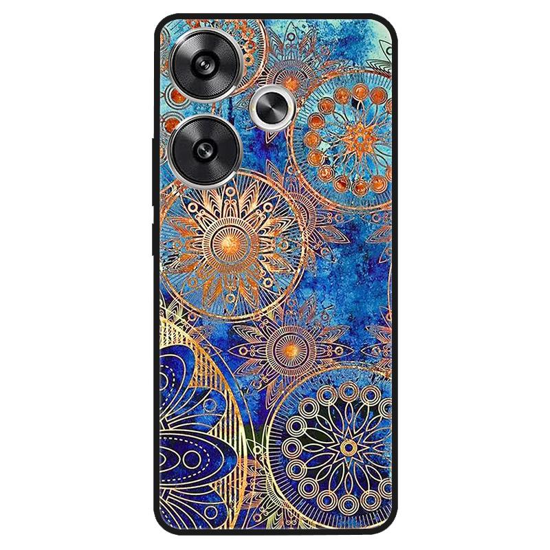 For Xiaomi Poco M6 4G Case Shockproof Soft Silicone TPU Bumper for Poco M6 4G Cover PocoM6 4G 2024 Lovely Luxury Cartoon Fundas
