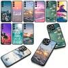 for Samsung Galaxy A25 A37 A57 A12 A14 A50 A51 A70 A71 A72 A21S A04 M15 Note 20 9 8 10 Case Beach Mountain Sea Travel Sand
