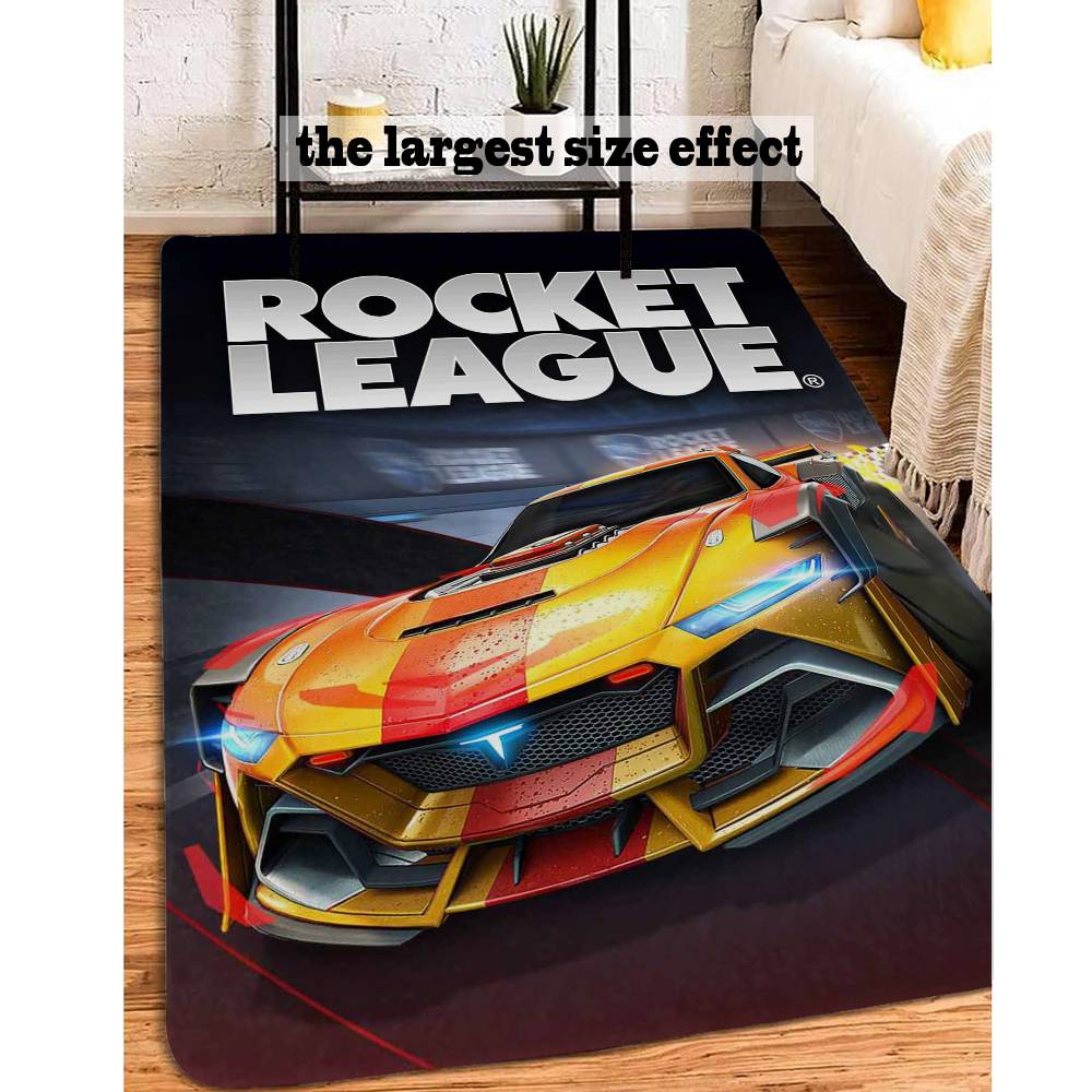 Rocket League Game Floor Mat Rectangle Anti-slip Home Soft Badmat Front Door Indoor Outdoor Mat Welcome Doormat