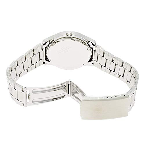 Citizen Q&Q Pair Watch, White Dial, Analog, Silver, Retro Style, W472W473-204 [Official Japanese Product]