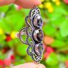 Amethyst Gemstone Handmade 925 Sterling Silver Jewelry Ring Size 6.5 R5V99