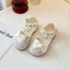 Children's Crystal Shoes Girls Princess Shoes Soft Sole Performance Shoes Evening Dress Small Leather Shoes