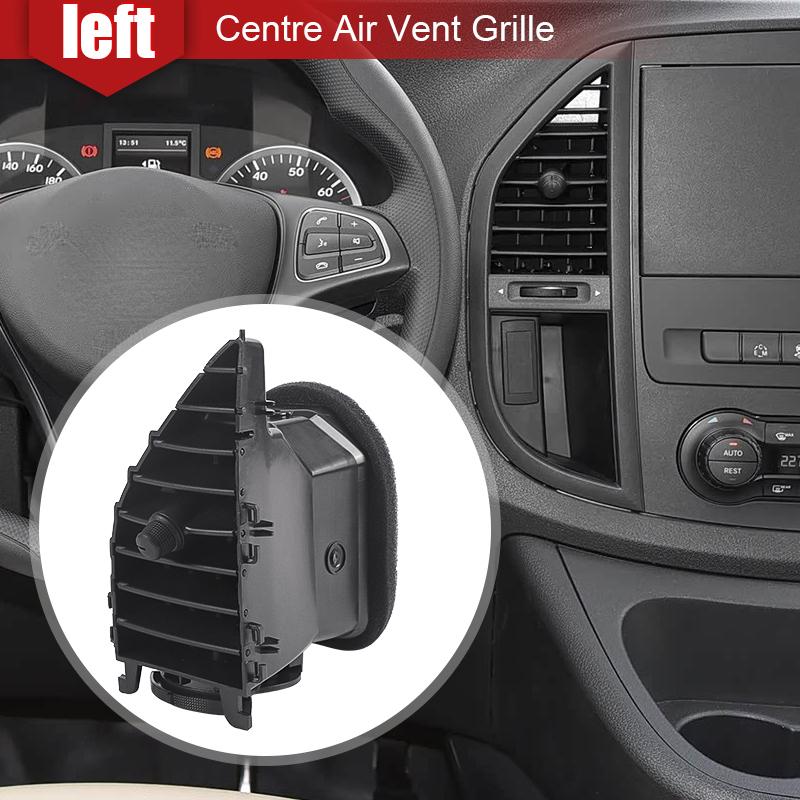 Car Dashboard Center Air Conditioner A/C Vent Outlet A4478300654 A4478300454 For Mercedes-Benz Vito V260 W447 W448 17-23