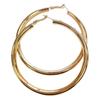 [R8090] - Gold 'Choréographie' Hoop Earrings Ø 70 Mm 5 Mm