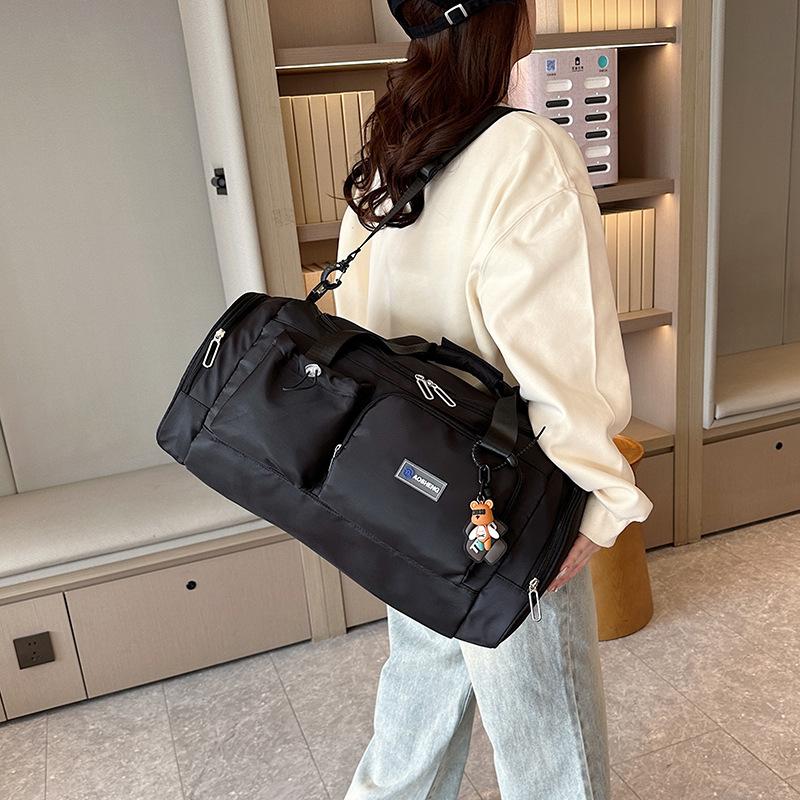 Fashionable Sports Multi-pockets Outing Shoes and Storing Travel Bags for Home Clothes Storage Luggage Bags for Zip