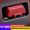 Для Toyota RAV4 XA50    2024 Защитная крышка интерфейса OBD силиконовый материал деталь для модификации интерьера