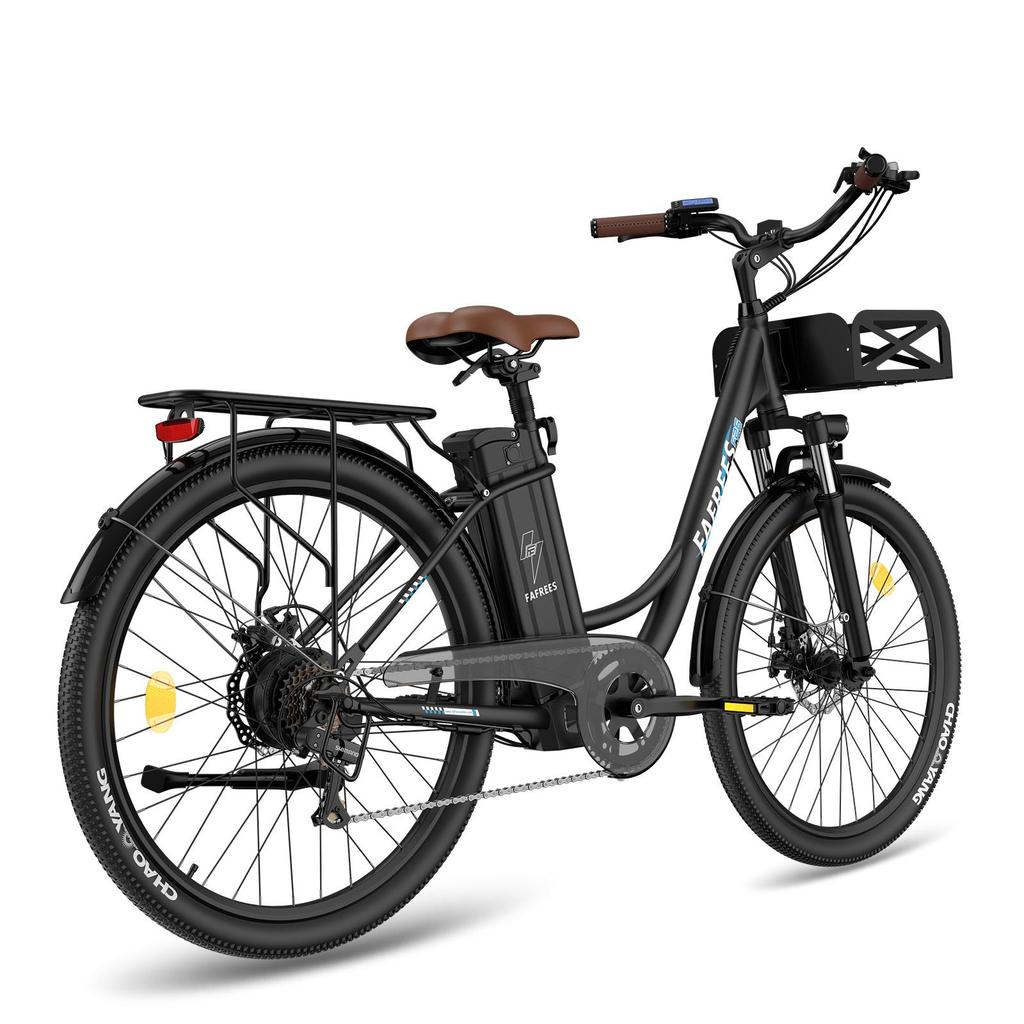 FAFREES F26 Lasting Urban Commuting Electric Bicycle 36V25Ah Battery 250W Motor 26 Inch City Tires 120KM Max Range E-Bike