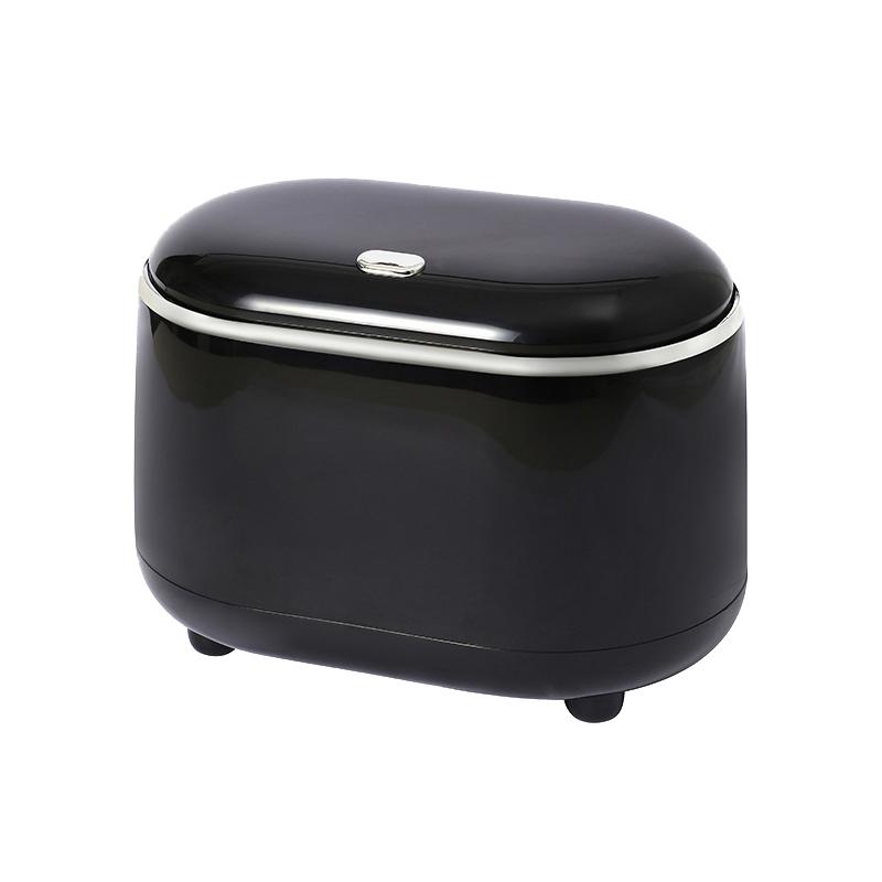 Mini Trash Can With Lid Small Trash Can Desk Trash Can Countertop Tiny Desktop Waste Garbage Bin Commercial Office Wastebasket
