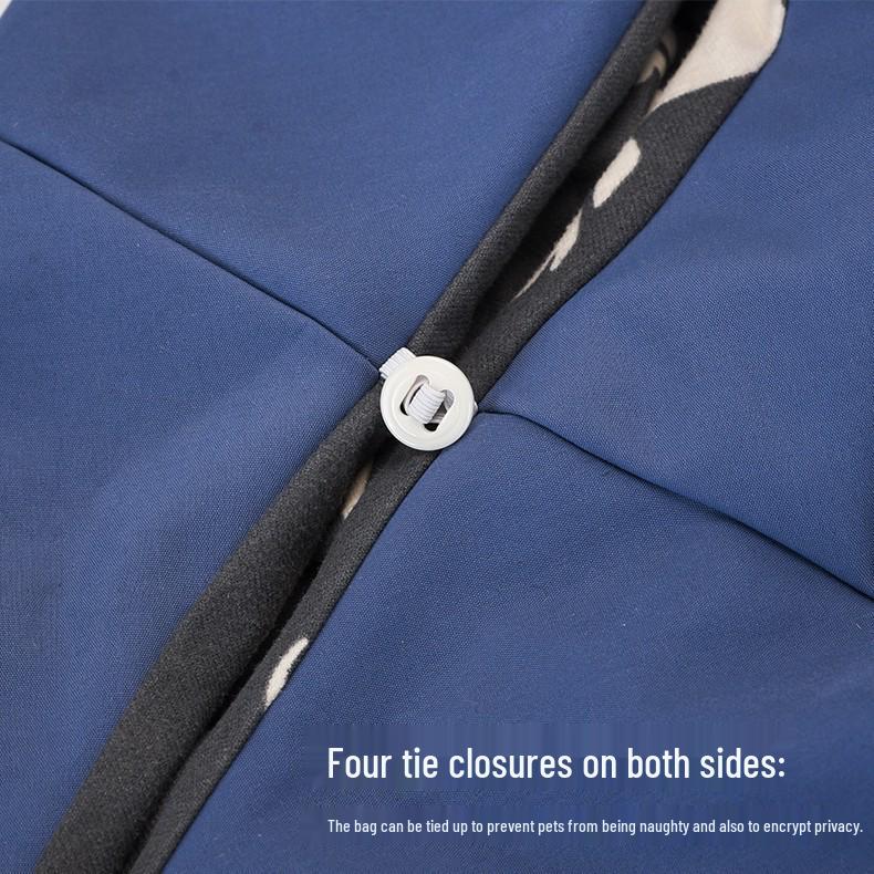 Сумка-кроссбоди для питомцев - Портативная, вместительная наплечная сумка для выгула кошек и собак