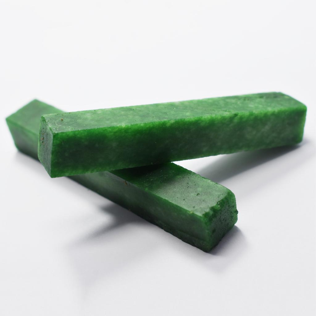 Natural Green Emerald Loose Gemstone 293.30 ct Pair Rough Uncut for Lapidary and Gem Collections