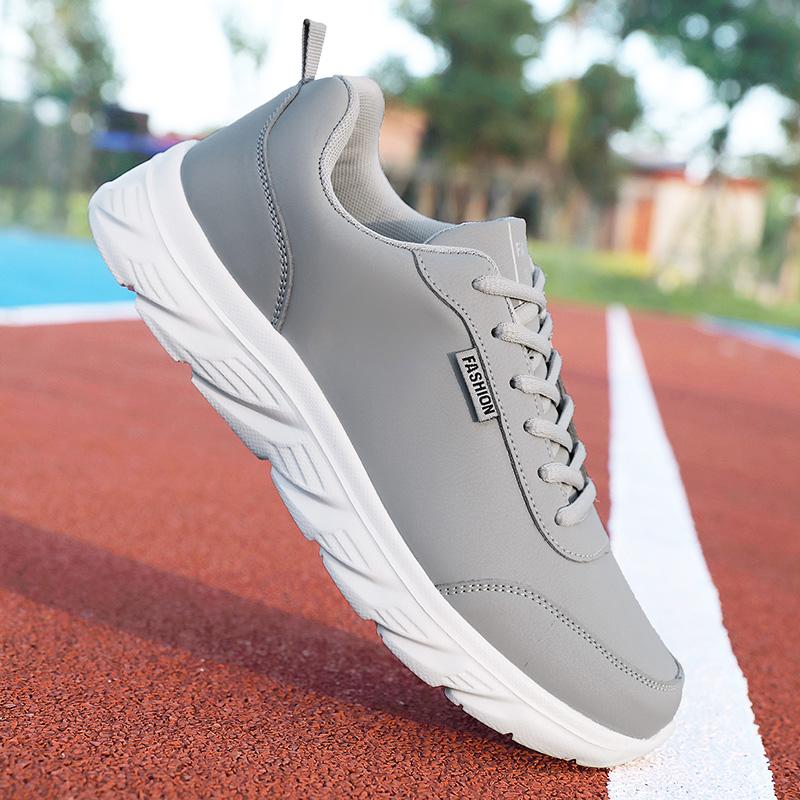 Весенне-осенние мужские черные кроссовки с дезодорантом, водонепроницаемая мужская обувь, легкие мужские кроссовки с мягкой подошвой