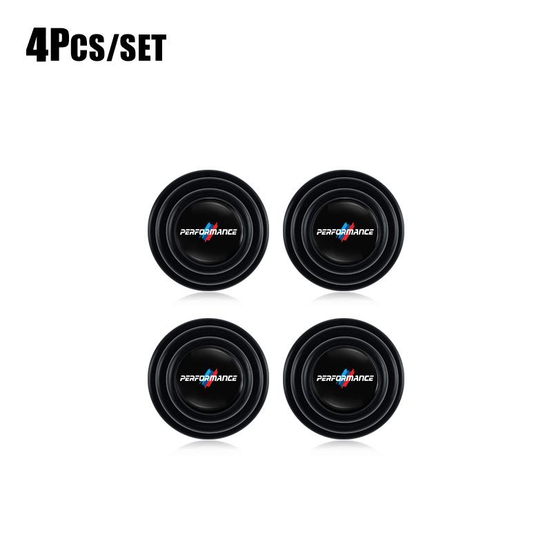 KSMH6 Motorcycle Sticker/Car Door Shock Stickers Absorber Soundproof Buffer Pier For BMW M E46 E90 E60 F30 F10 E39 E36 F20 G30 G20 E87